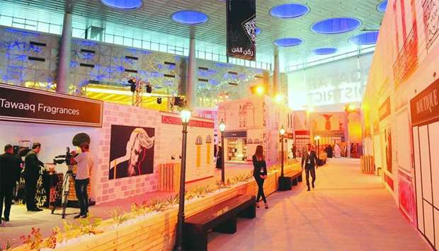 Shop Qatar's Design District features over 60 pop-up shops, showcasing varied offerings. PICTURE: Na