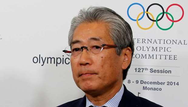 Tsunekazu Takeda, President of the Japanese Olympic committee, attends a news conference during the 127th International Olympic Committee (IOC) session in Monaco December 8, 2014