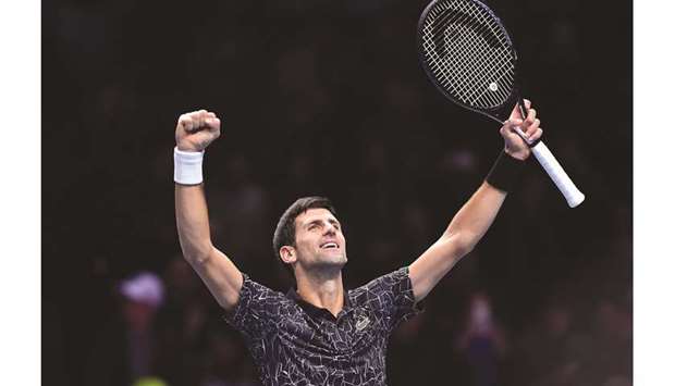 File photo of Serbiau2019s Novak Djokovic.