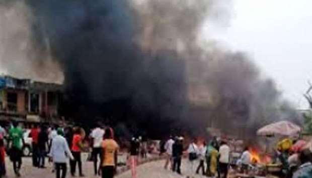 oil tanker explodes in Nigeria