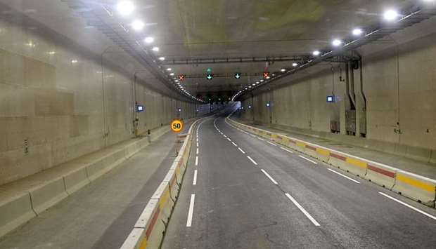 A view of the tunnel. PICTURE: Shaji Kayamkulam