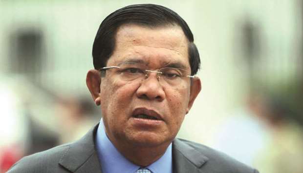 Cambodian Prime Minister Hun Sen: