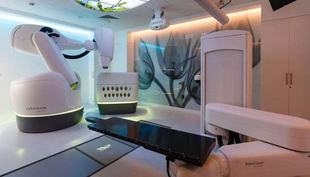 The M6 CyberKnife robotic radiosurgery system installed at HMCu2019s NCCCR