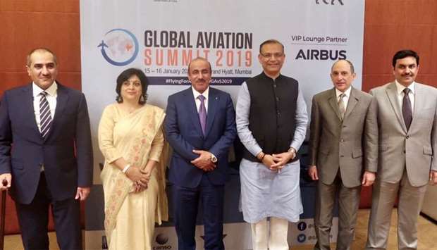 HE the Minister of Transport and Communications, Jassim Saif Ahmed al-Sulaiti held talks with Indiau2019s Minister of State for Civil Aviation Jayant Sinha on the sidelines of the Global Aviation Summit that opened in Mumbai yesterday. The two ministers discussed aspects of co-operation in the fields of transport and aviation services and means of further enhancing them. They also discussed means of benefiting from potential investment opportunities in these areas, in addition to a number of matters of common interest. Qatar Airways Group CEO HE Akbar al-Baker; Civil Aviation Authority chairman Abdullah bin Nasser Turki al-Subaey and Qataru2019s consul general in Mumbai Saif bin Ali al-Kashashi Almohannadi also attended the meeting.