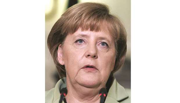 Merkel: Tricky act.