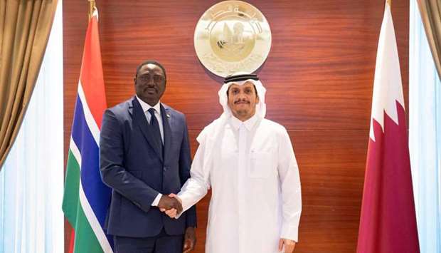 Deputy PM meets Gambian FMrnrn