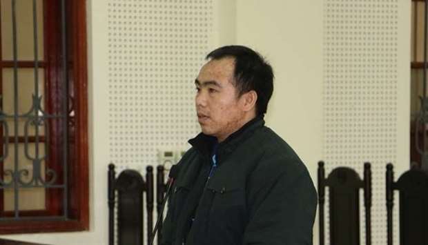 Vu Ba Xenh was arrested in June 2018 in Nghe An province with 15 kilograms of drugs following a police shootout