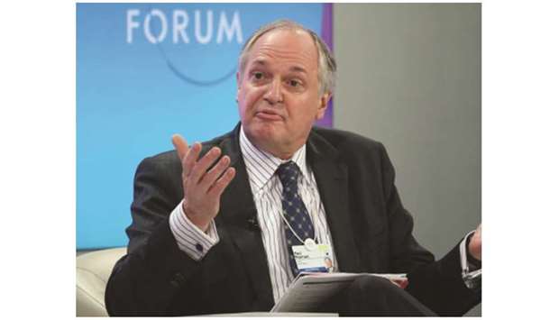 File Picture: Paul Polman, chief executive officer of Unilever, speaks during a session on the final day of the World Economic Forum (WEF) in Davos, Switzerland, on Saturday, January 24, 2015.