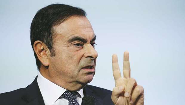 Ghosn: Facing a fresh charge of embezzlement.