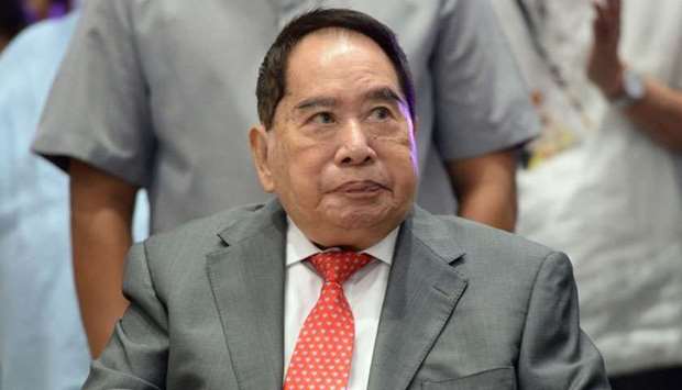 Philippine property tycoon Henry Sy Sr
