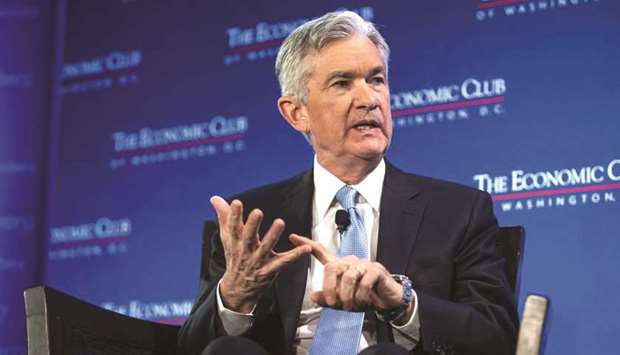 Powell: Soothing financial markets after months of volatility.