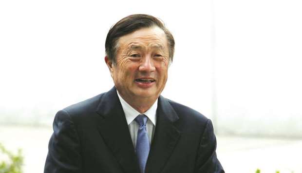 Huawei CEO and founder Ren Zhengfei at the company headquarters in the southern Chinese city of Shenzhen. The Chinese firm has launched an  unprecedented public relations blitz, thrusting its low-key founder in front of international media as the telecoms firm seeks to ease concern among Western nations bent on shutting it out of their markets.