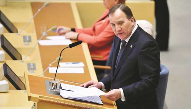 Lofven: This is a new era, a challenging and crucial era.