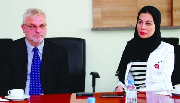 Prof Martin Steinhoff and Dr Sara Saleh al-Khawaga