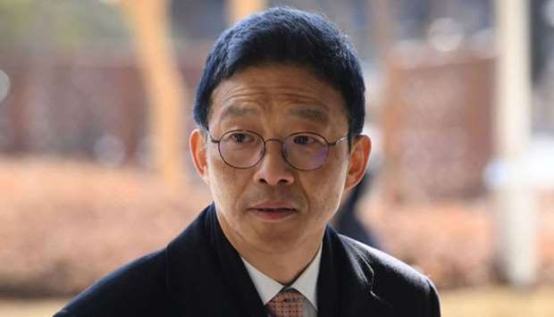 Former senior South Korean prosecutor Ahn Tae-geun