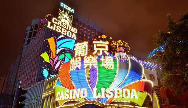 One of the casinos in the gambling hub of Macau