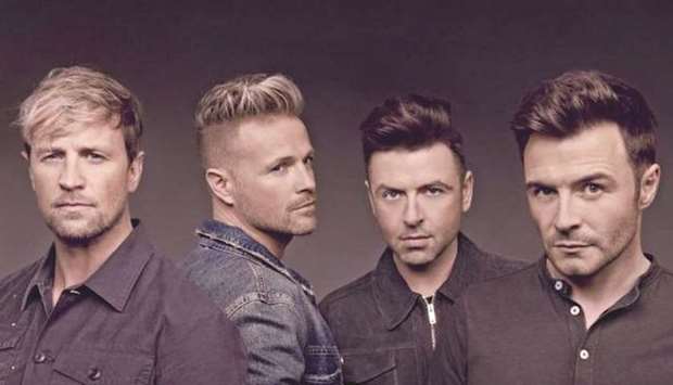 LOOKING FORWARD: Westlife see their return to the music scene in terms of a five-year plan.