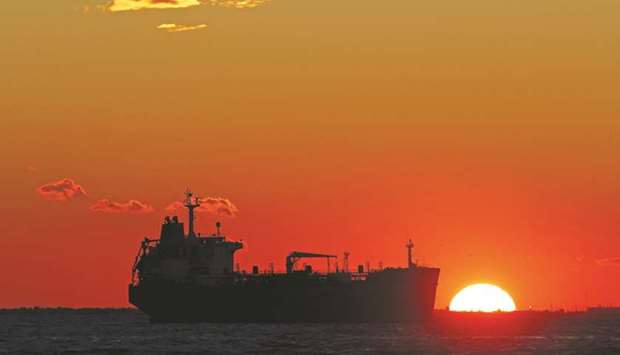 An oil tanker sits anchored off the Fos-Lavera oil hub near Marseille, France (file). The worldu2019s biggest sukuk arrangers are expecting sukuk issuance to pick up in 2019 as governments in oil-producing economies seek to fill budget shortfalls after the price of crude declined in the past year, despite recent gains.