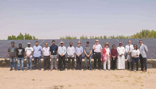 Qeeri installs solar panels at farms to provide sustainable energy.
