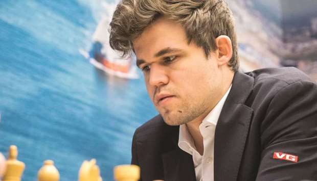 Magnus Carlsen remained undefeated and earned a point more than last year.