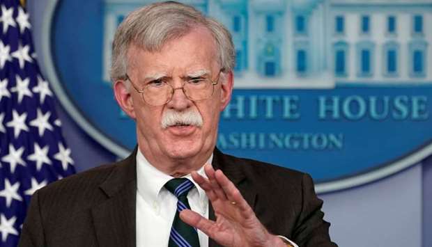 US National Security Advisor John Bolton is due to discuss with Turkish officials how the planned withdrawal would take place.