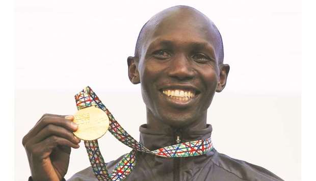 Wilson Kipsang of Kenya. (Reuters)