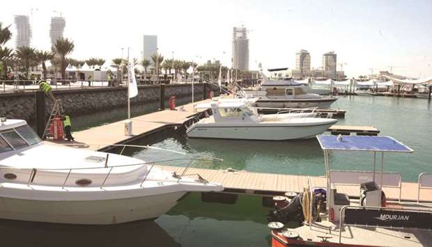 Some of the participating yachts of the Qatar International Boat Show (QIBS) seen at Lusail Marina (file). Lusail is now known as the u2018City of Futureu201d in Qatar. It is currently being developed and equipped with smart infrastructure at a cost of $45bn, according to  Ezdan Real Estate.