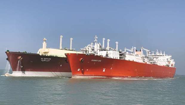 The cargo, aboard Qatargas-chartered u2018Al Safliyau2019, was loaded at Ras Laffan Port on December 27 last year and delivered to the FSRU on January 14.