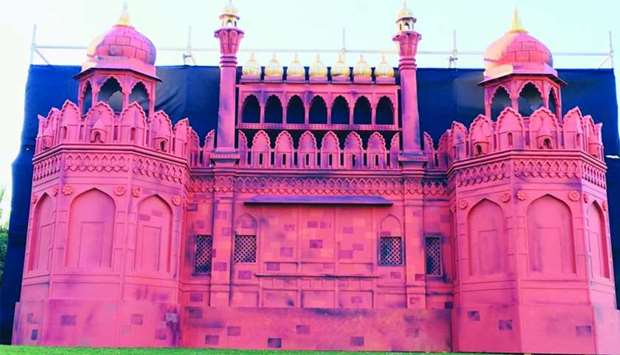 A replica of the famous Indian monument Red Fort will welcome visitors to the Indian Community Festival being held at MIA Park.