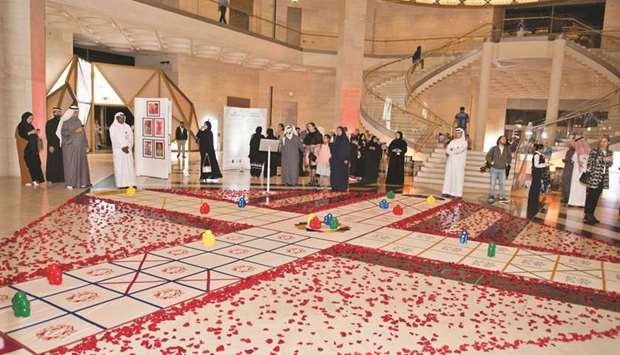 Ektashif opened yesterday at the Museum of Islamic Art.