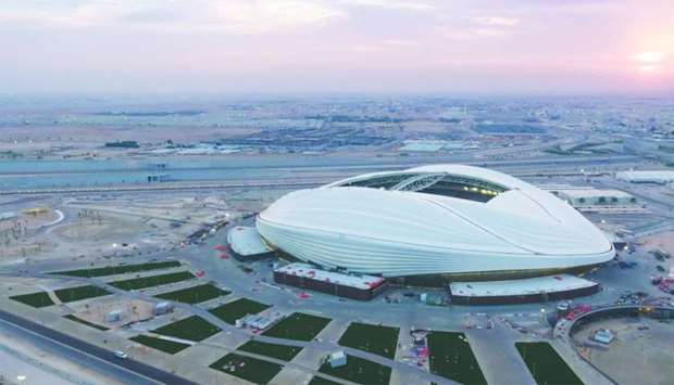 The Al Janoub Stadium, one of the venues of 2022 FIFA World Cup in Qatar