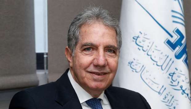 Lebanon's Finance Minister Ghazi Wazni