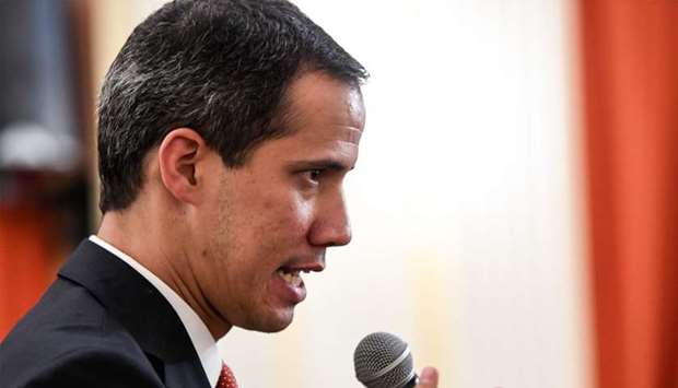 Venezuelan opposition leader Juan Guaido