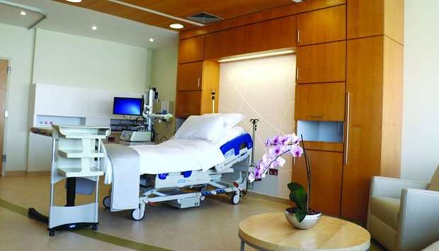 Maternity suites at Sidra Medicine.