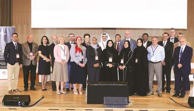 Participants at the Weill Cornell Medicine u2013 Qatar conference.