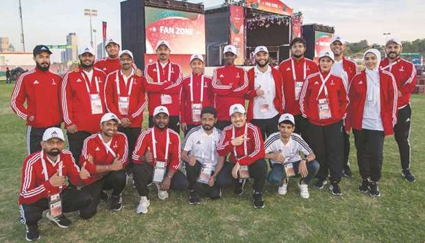 A total of 1,456 volunteers from Qatar, the region and the world worked tirelessly to support the LOC deliver the 24th Arabian Gulf Cup and the FIFA Club World Cup.