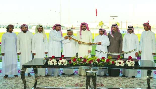 Sheikh Joaan crowns winners of HH the Father Amir Camel Racing Festivalrnrn