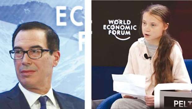At the recently concluded World Economic Forum in Davos, Steven Mnuchin, US Treasury Secretary, responding to (Right) teenage climate activist Greta Thunbergu2019s call for an immediate exit from fossil fuel investments, said that she should go to college u201cto study economicsu201d before u201cshe can come back and explain that to us.u201d
