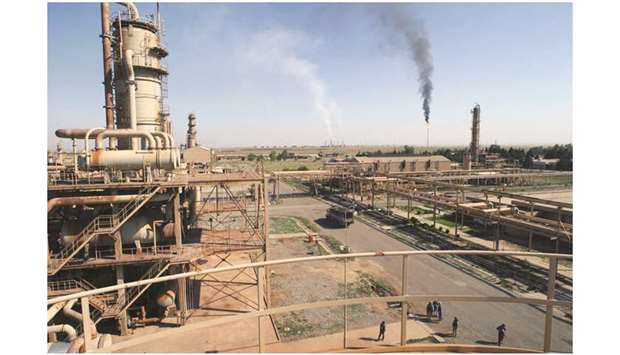 The Kirkuk Oil Company refinery that handles some of the oil production in the Kirkuk, northern Iraq region (file). An escalation into direct fighting between US and Iranian forces in the worldu2019s most important oil-producing region would have longer lasting consequences for the global economy.