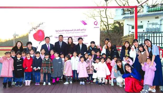 As part of its 2019 CSR programme, Qatargas South Korea Liaison Office (KLO) launched its winter-focused campaign to provide assistance to the Sundukwon and Angelu2019s Haven orphanages located in Seoul