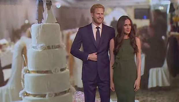 Madame Tussauds said the figures of Prince Harry and Meghan will go in a separate section, away from that which includes Queen Elizabeth, Prince Philip, Prince Charles, and Prince William and his wife Kate.