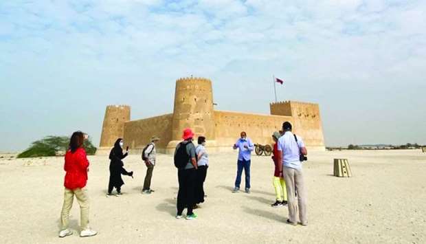 Atharna kicked off on January 2 with a tour to Al Zubarah (QM picture)