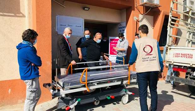 QC has supplied medical and laboratory equipment to the orthopaedic department operated by Doctors without Borders at Nasser Medical Complex in southern Gaza Strip to enhance medical services provided to Palestinian patients.