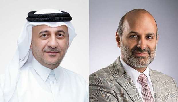 Dr. Abdul Wahab and Dr. Hassan Al Thani, Head of the Hamad Trauma Center