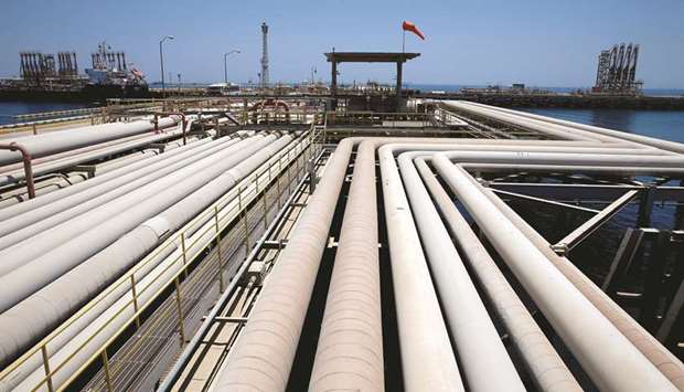 An oil tanker is being loaded at Saudi Aramcou2019s Ras Tanura oil refinery and oil terminal in Saudi Arabia (file). Saudi Aramco is lining up a loan of about $7.5bn for potential investors in its oil pipelines, according to people familiar with the matter.