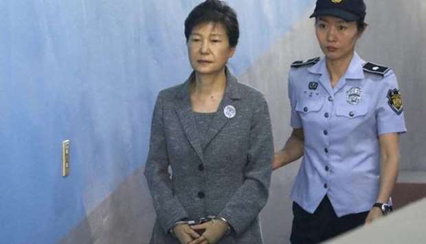Park Geun-hye was convicted in 2018 of bribery and abuse of power.