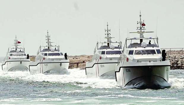 A fleet of long range boats operated by the General Department of Coast and Border Security.