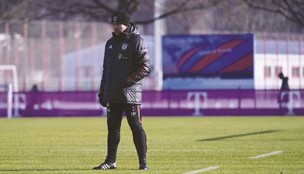 Bayern Munich manager Hansi Flick.