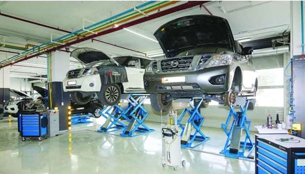 The service centre has 11 dedicated service bays and a spare parts shop equipped with genuine parts and accessories.