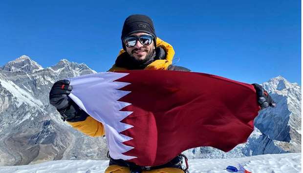 Fahad, who keeps challenging himself after every mountaineering expedition, scaled the summit despite the pandemic and its regulations